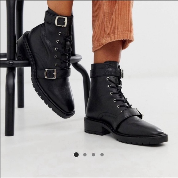 asos combat boots womens